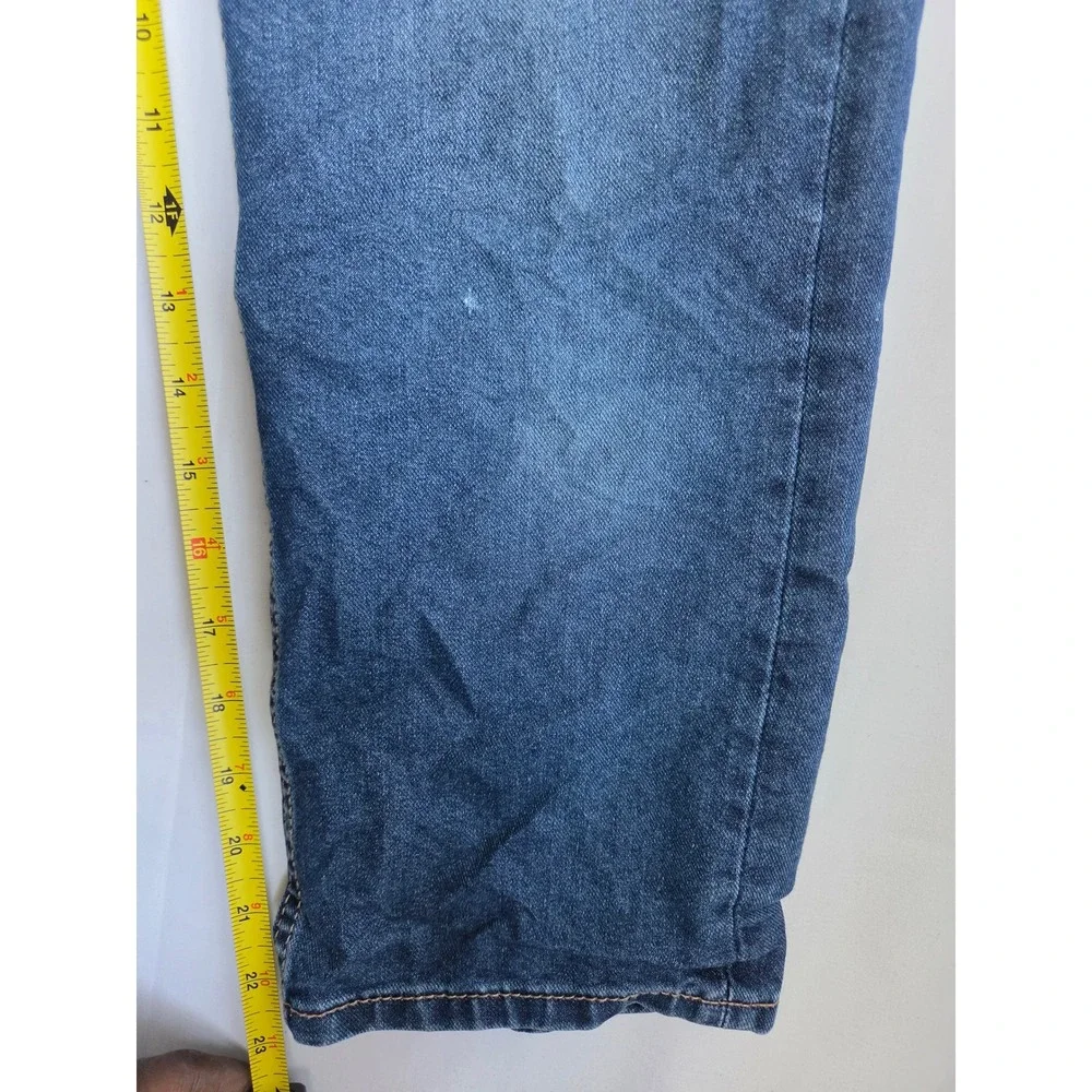 Old Navy Boys High Rise Slouchy Straight Built-In Tough Jeans